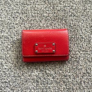 Kate Spade red wallet